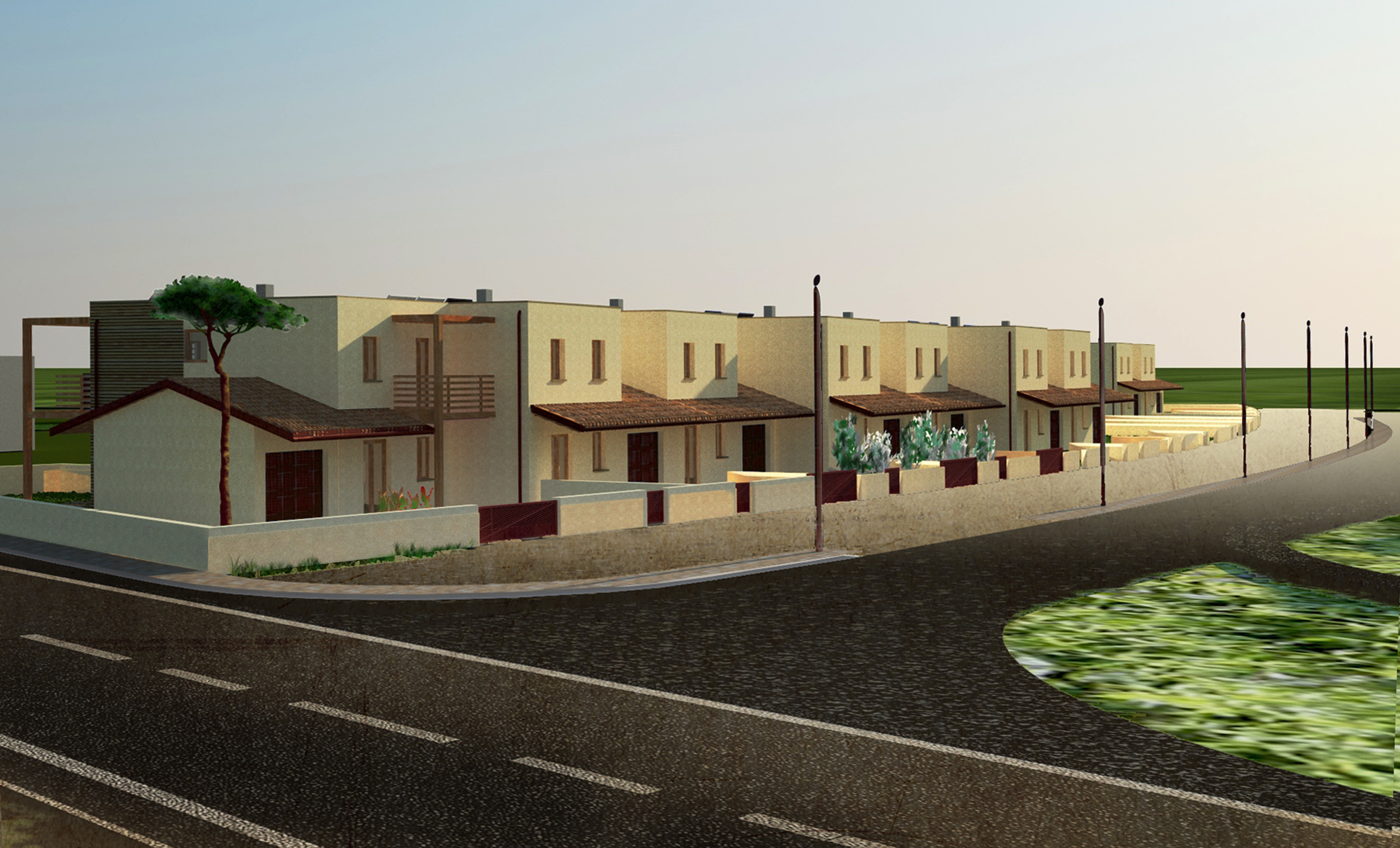 Progetto Lari — Vista laterale
