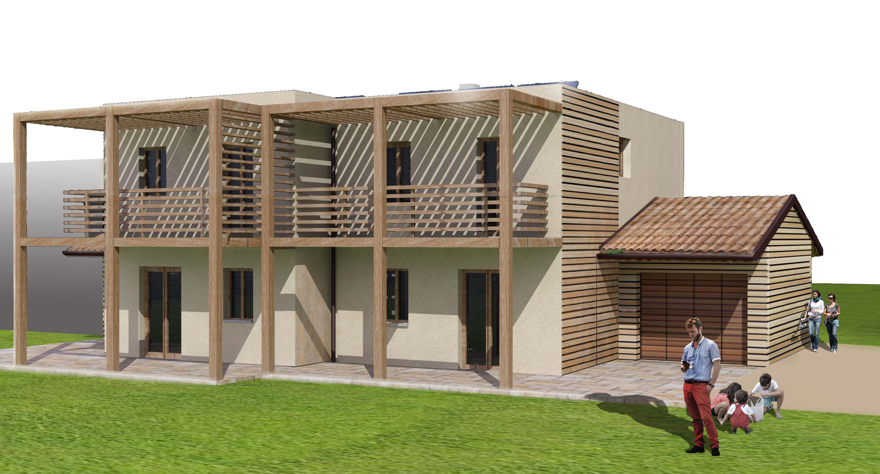 Progetto Lari — Vista sud