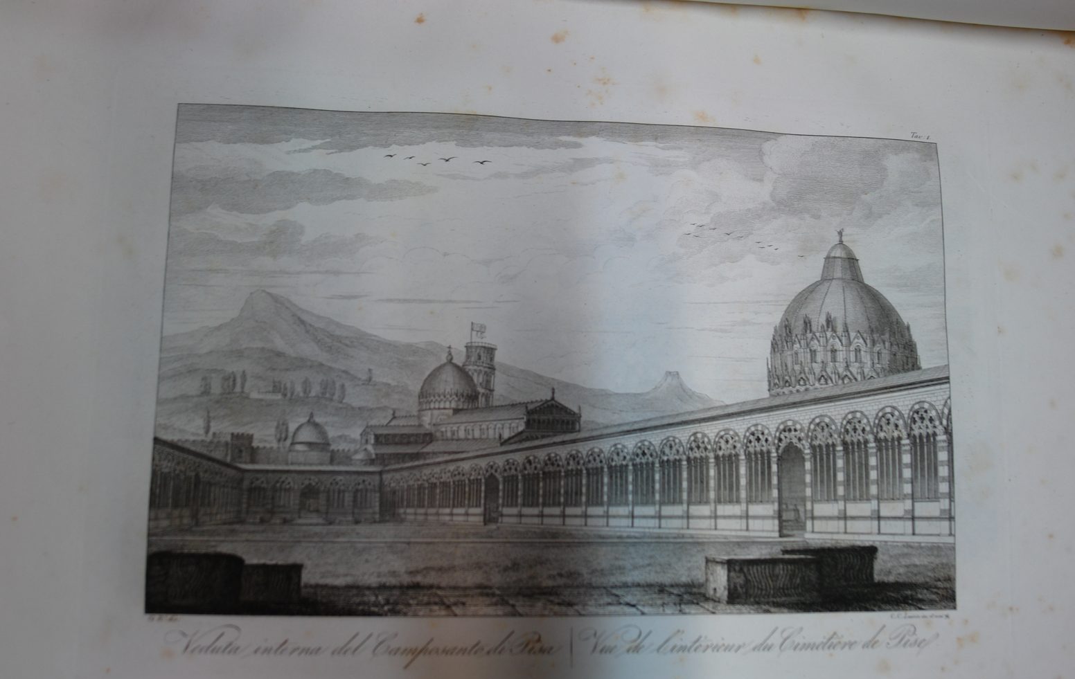 Giuseppe Rossi (dis.), Giovanni Paolo Lasinio (inc.), Pitture a fresco del Camposanto di Pisa