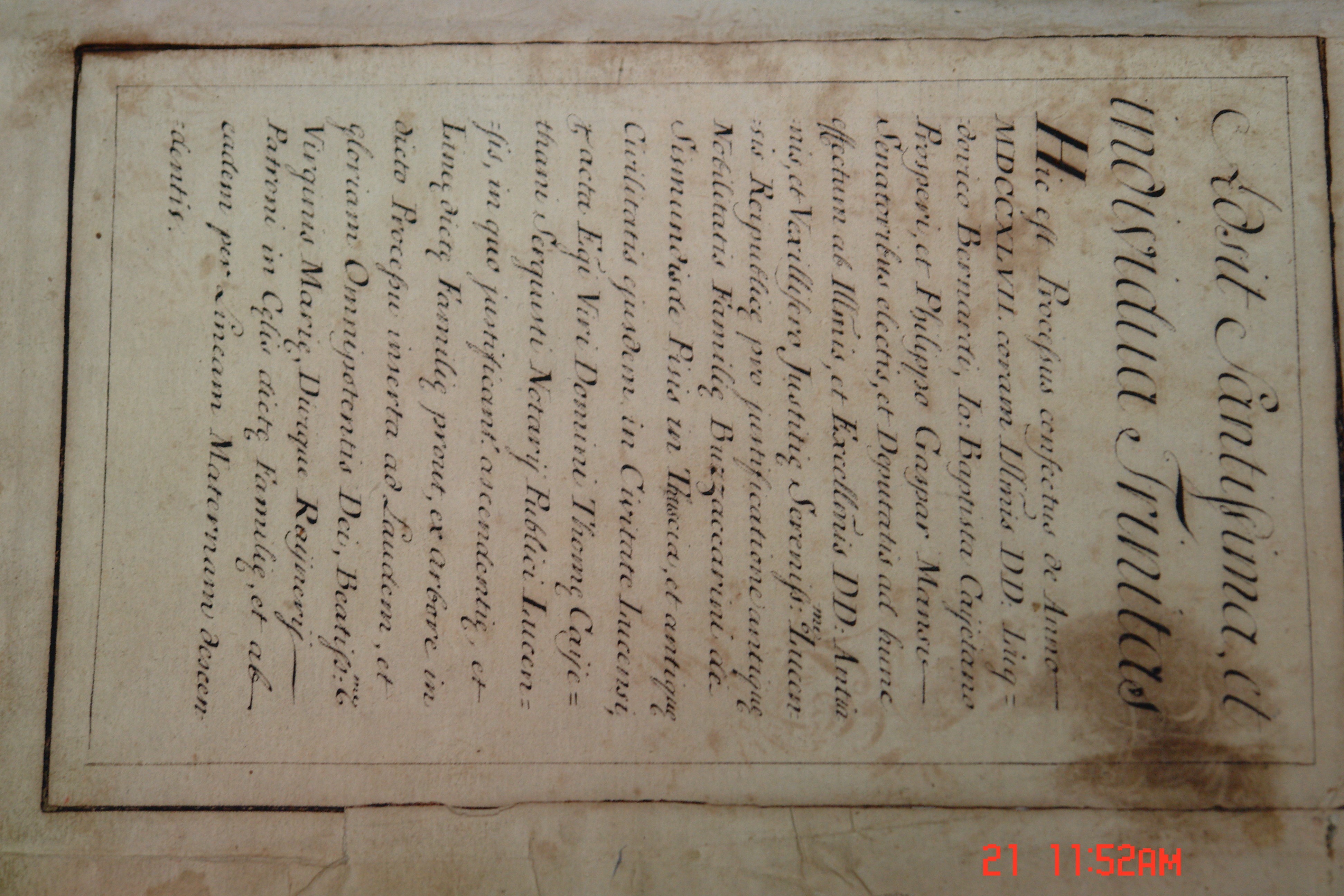 Libro antico — Collezione Farnesi