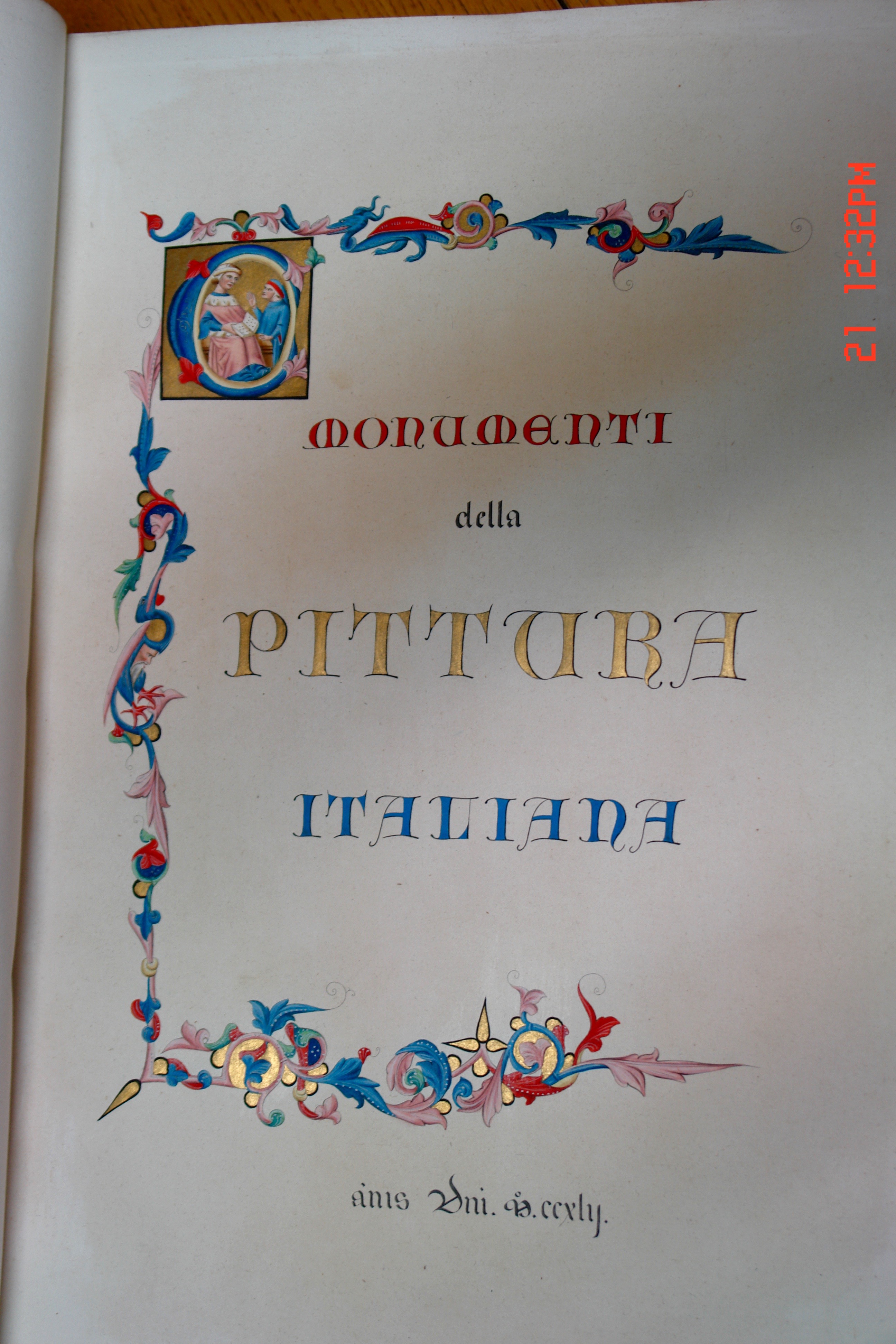 Libro antico — Collezione Farnesi