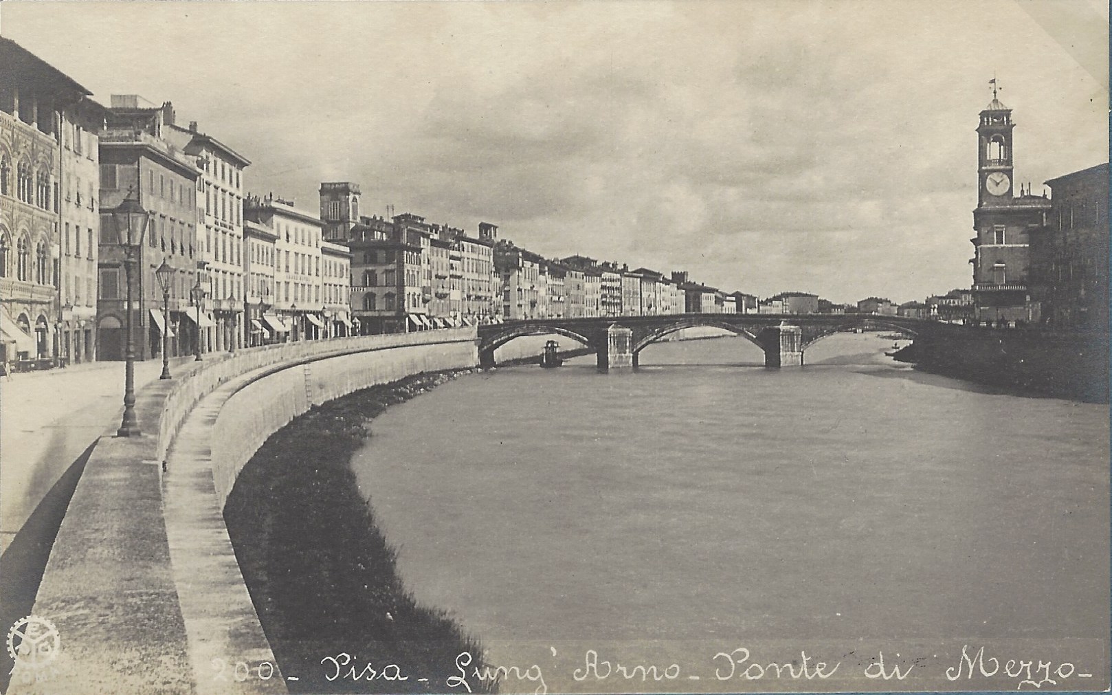 Cartolina storica di Pisa — Collezione Farnesi