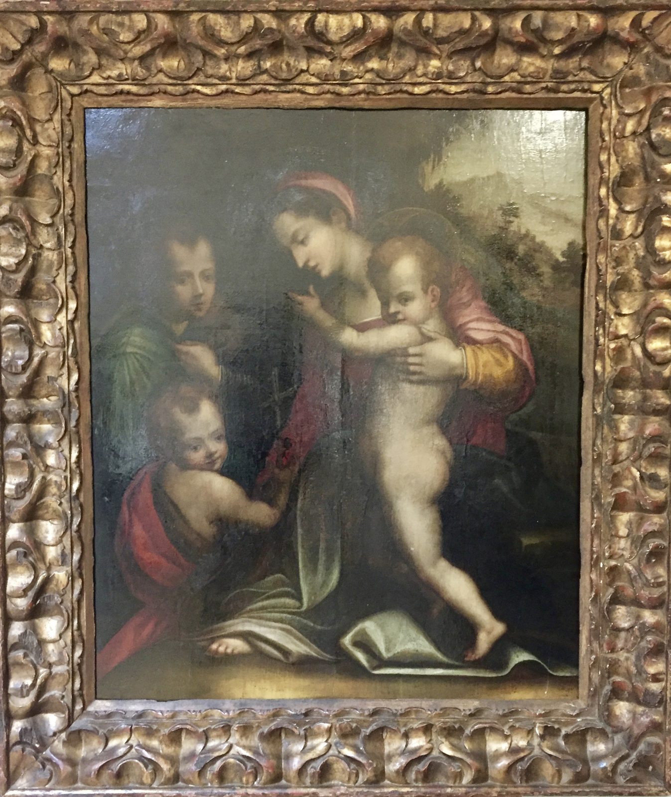 Sacra Famiglia con San Giovannino